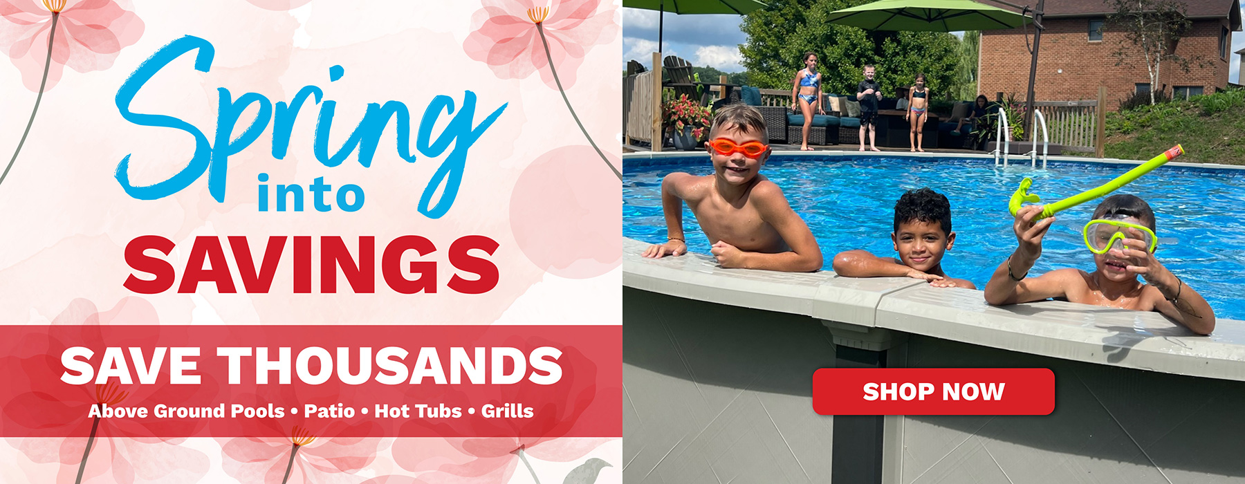 Swimming Pools: Shop Above Ground Pools & Accessories for Backyard Fun